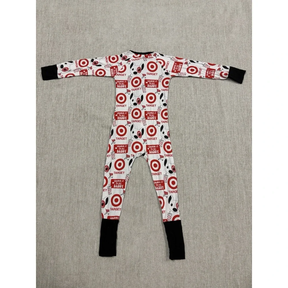 Secret Stock Reserve Target Bamboo Pajama Zippy Size 4T Bullseye 100 Made Rare